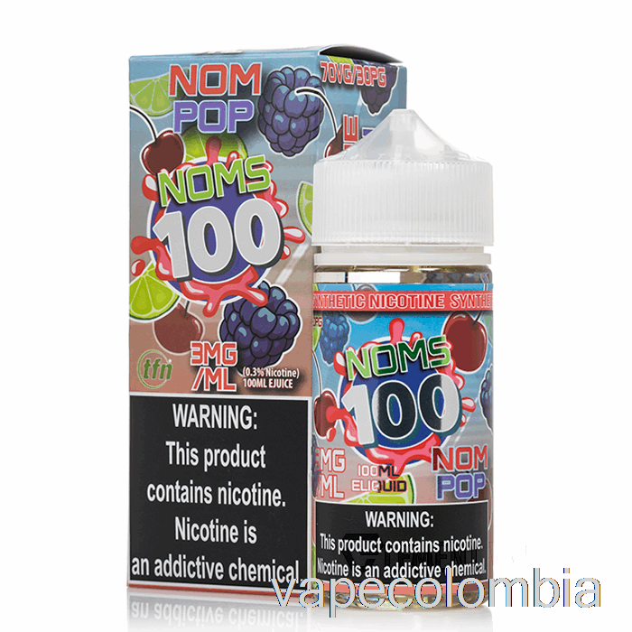 Vape Recargable Nom Pops - Noms 100 - E-líquidos Nomenon - 100ml 3mg